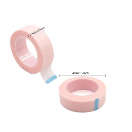 5pcs Breathable Medical Paper Tape Eyelash Extension Lint Lashes Patch White Silk Paper Under Patches Adhesive Tape