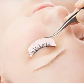 5pcs Breathable Medical Paper Tape Eyelash Extension Lint Lashes Patch White Silk Paper Under Patches Adhesive Tape