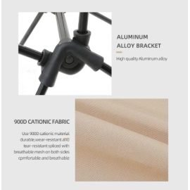 Outdoor Portable Folding Chair Camping Fishing Leisure Beach Seat Home BBQ Moon Chairs for Garden Picnic Beach Camping Tools