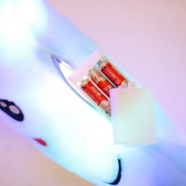 Cute Luminous Toy Led Light Glow In Dark Doll For Children Kids Cushion Floor Cushion Cute Pillow Moon Pillow Plush Toys