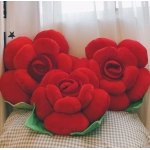 Large Rose Shaped Pillow Large Sofa Cushion Car Interior Cushion Plush Toys Wedding Party Supplies Flower Cushion Home Decor
