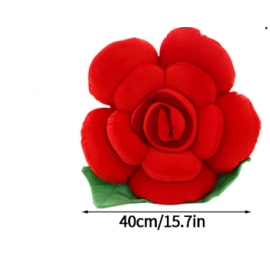 Large Rose Shaped Pillow Large Sofa Cushion Car Interior Cushion Plush Toys Wedding Party Supplies Flower Cushion Home Decor