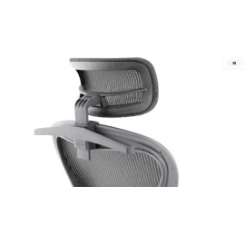 Aeron Chair by Herman Miller - Highly Adjustable Graphite Frame - with PostureFit - Carbon Classic (Medium)